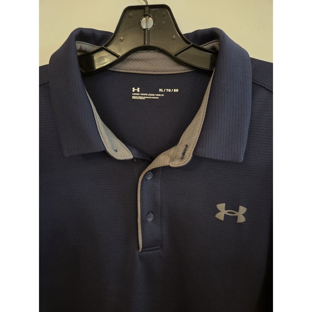 Under Armour men's navy polo-size XL